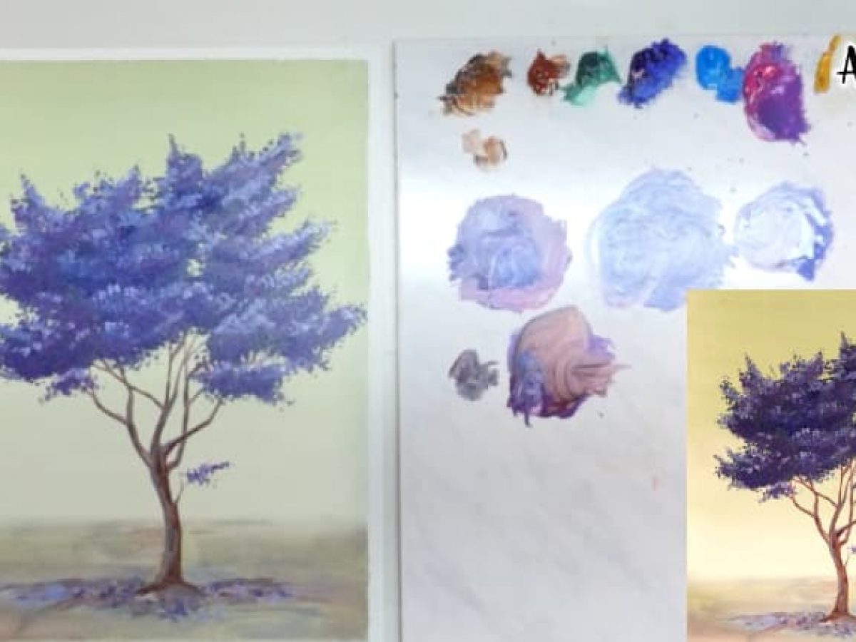 ? Cómo pintar un árbol de manera fácil en 8 pasos | ArteEscuela