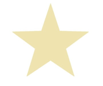 plantilla estrella de navidad