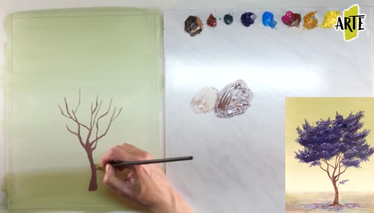 Pintar el árbol de la vida - Consejos y tutorial para pintar un árbol  fácilmente