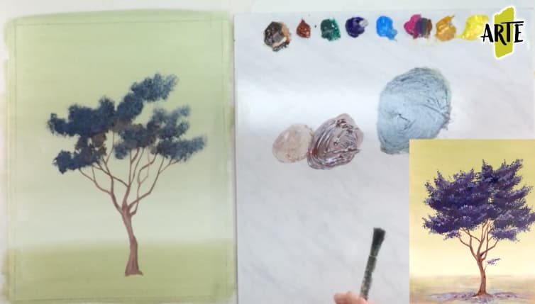 Cómo pintar un árbol en 8 pasos Cómo pintar un árbol en 8 pasos