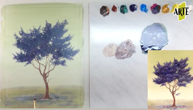 Cómo pintar un árbol en 8 pasos Cómo pintar un árbol en 8 pasos
