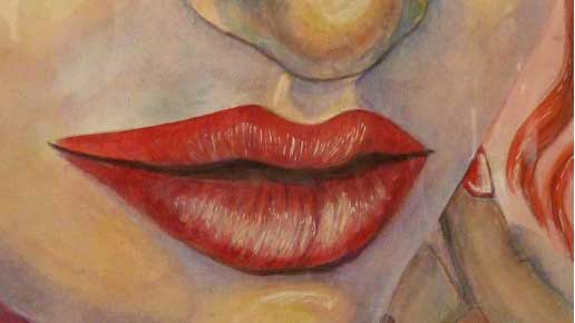 dibujar labios