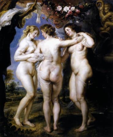 Las 3 gracias Museo del Prado