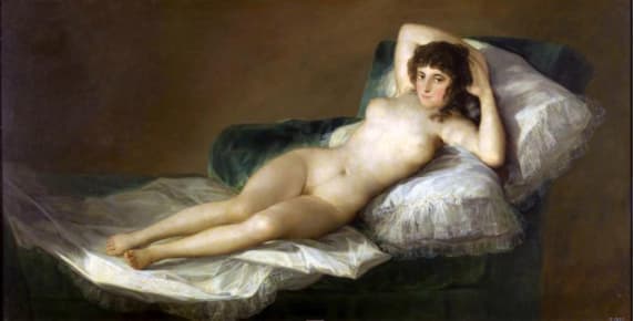 La maja desnuda Museo del Prado