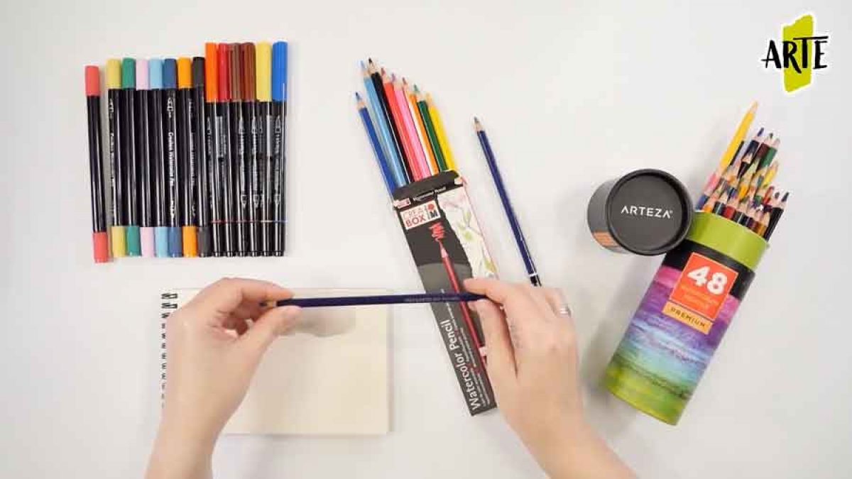 Aprende a pintar con lápices de colores como un profesional - Artel