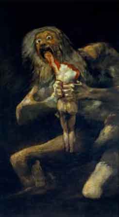 Saturno Francisco de Goya