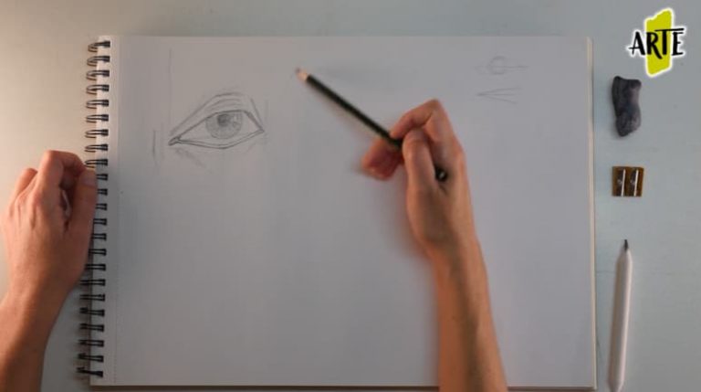 Aprende cómo dibujar ojos en 8 pasos