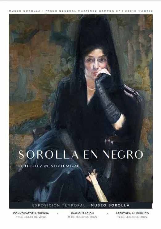 Exposición de Pintura en Madrid: Sorolla en Negro Exposición de pintura en Madrid