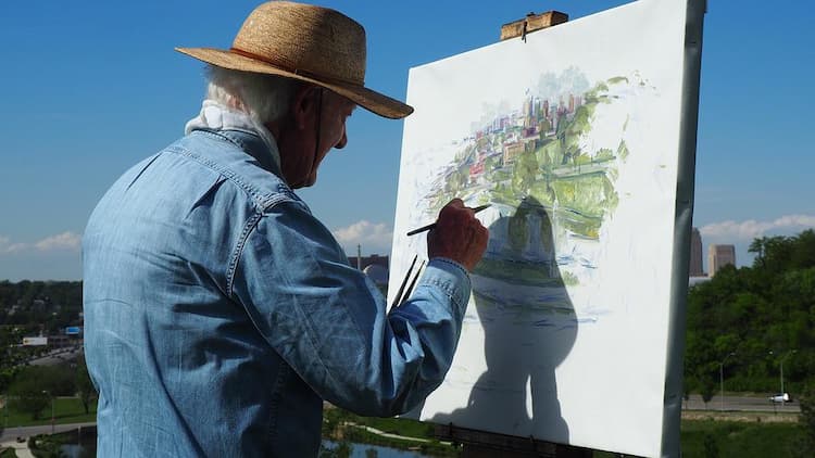 5 beneficios de la pintura en los adultos mayores