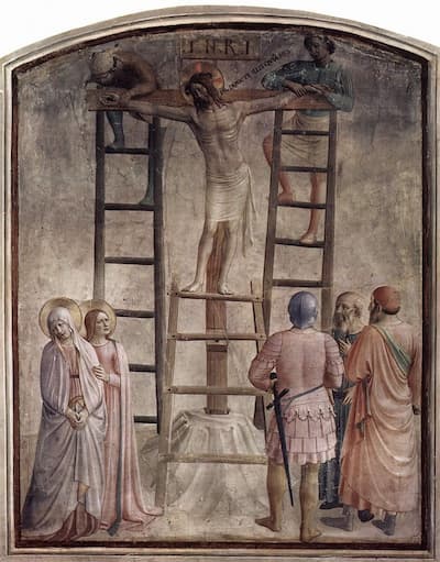 La crucifixión. Hacia 1437 – 1446.