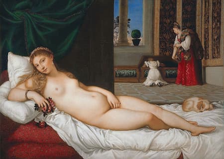Venus de Urbino. 1538