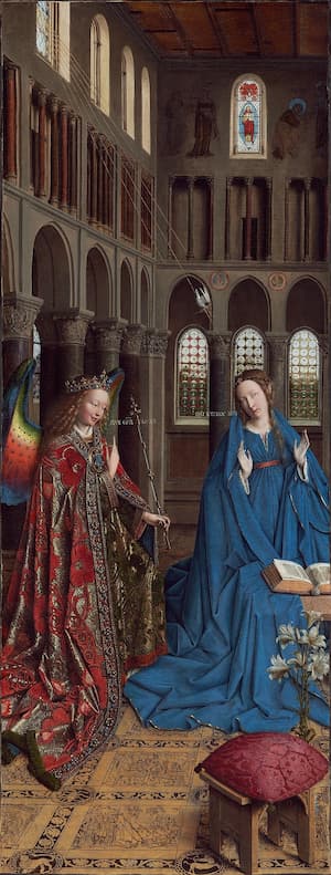 Anunciación. Galería Nacional de Arte de Washington. 1434 - 1436