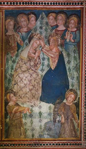 Coronación de la Madre de Dios. Monasterio de Pedralbes 