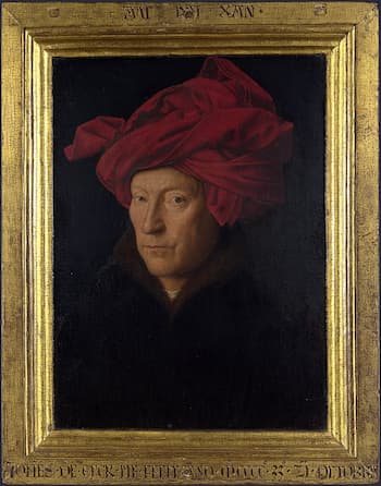 Retrato de un hombre con turbante. National Gallery (Londres). 1433