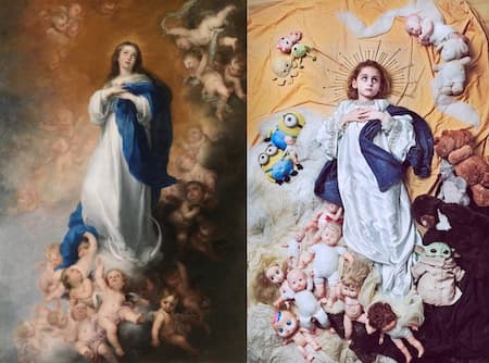 La Inmaculada Concepción de los Venerables. Murillo