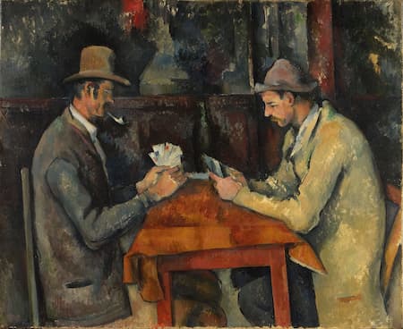 •	Los jugadores de naipes. Courtlauld Institute of Art (Londres). 1892 – 1895
