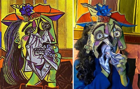 La mujer que llora. Pablo Picasso