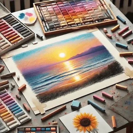 Cuadros a pastel fáciles