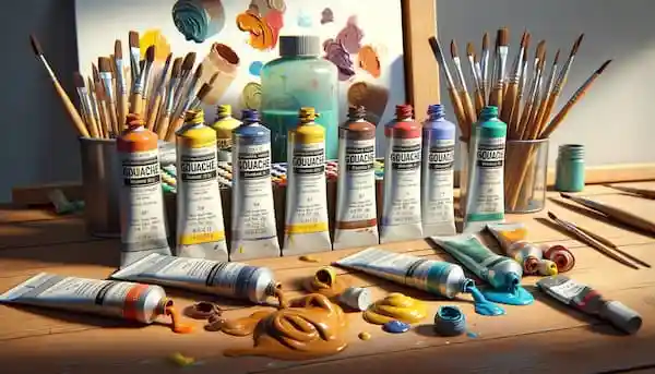 7 diferencias entre el gouache y el acrílico
