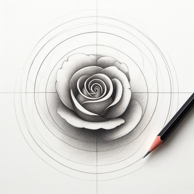 рџњ Cгіmo Dibujar Una Rosa Arteescuela пёџ