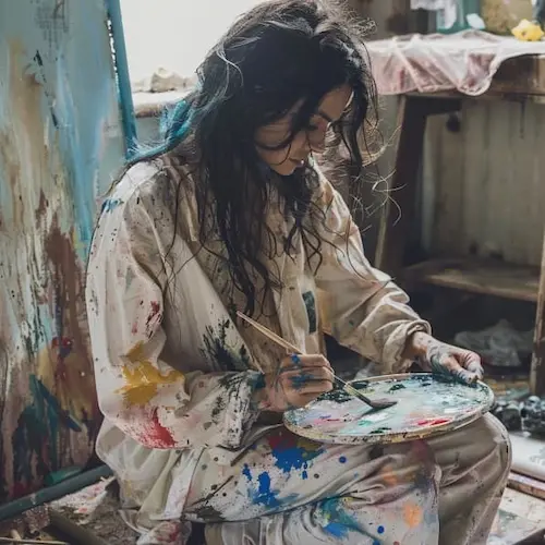 Cómo quitar las manchas de acuarela de la ropa