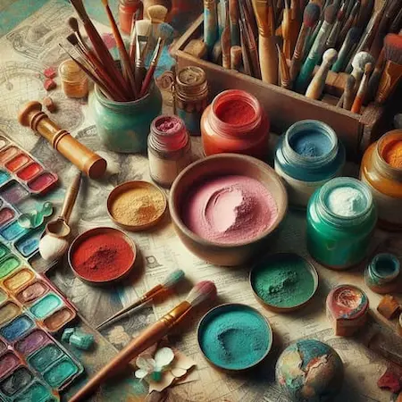 Colores tóxicos en pintura