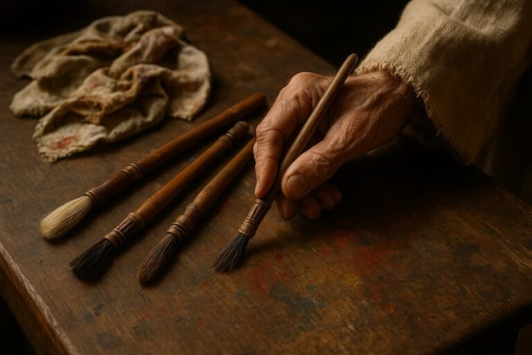 Cómo pintaba Leonardo Da Vinci