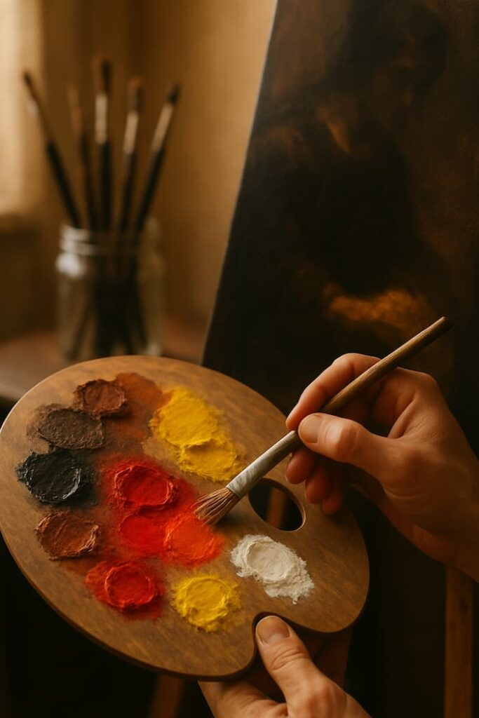 La paleta de los genios: qué colores no podían faltar en la pintura artística de los grandes maestros Paleta de los genios