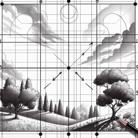 composición para que tus dibujos se vean
