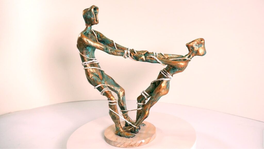 ESCULTURA EN BRONCE MODELADA