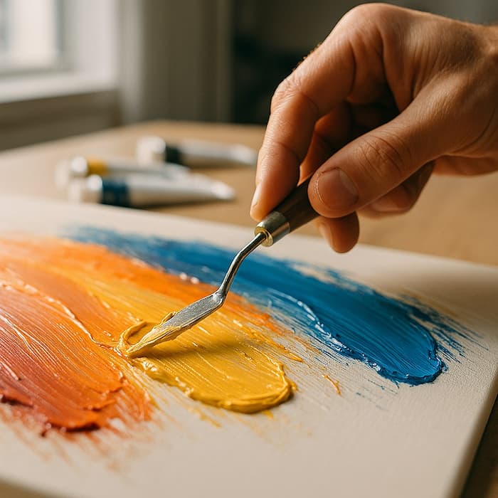 Texturas básicas con pintura