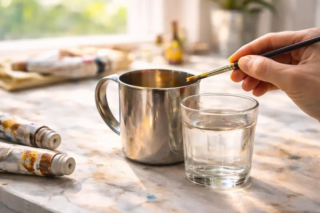 pintar luz sin blanquear el color