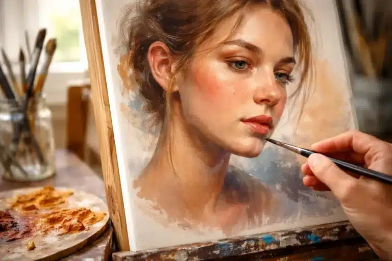 tecnicas pintar piel