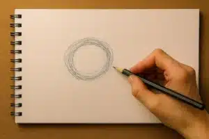dibujar a partir de un garabato