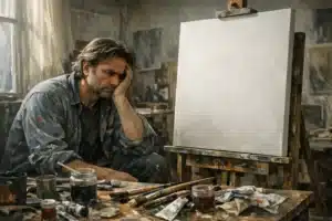 bloqueo al pintar