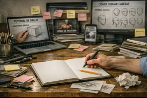 dejar de pintar con tutoriales