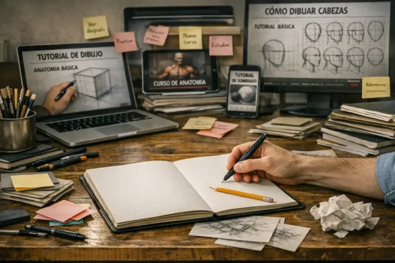 dejar de pintar con tutoriales