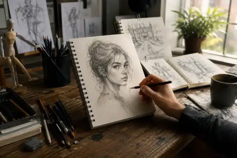 señales de que estás mejorando en dibujo