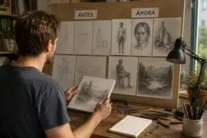 como saber si estás mejorando en dibujo