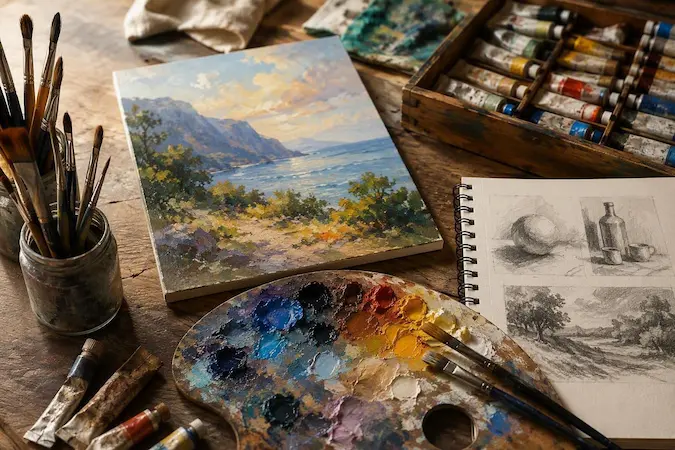 10 ejercicios de pintura que más te harán mejorar
